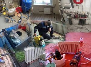 Промывка системы отопления и замена теплоносителя в Зеленограде